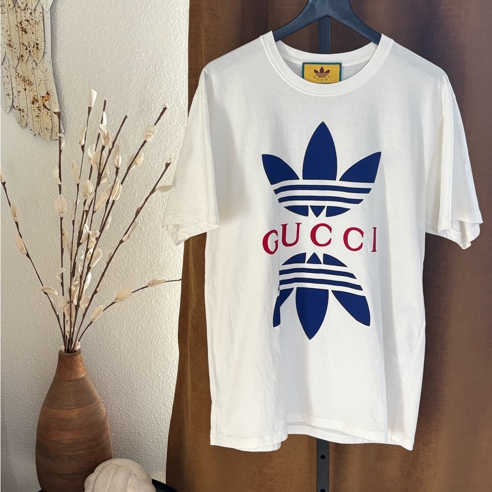 Gucci Adidas Collab T-shirt unisex large